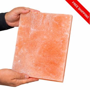Salt Cooking Block 12×8×1.5 – Natural Salt Slab for BBQ & Grilling