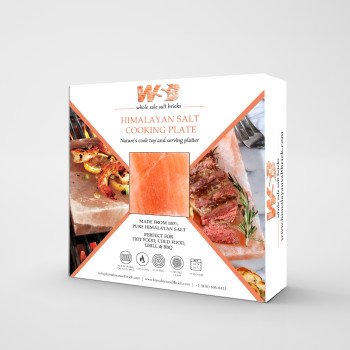 Himalayan Pink Salt Cooking Block 8 x 8 x 2 (Pack of 3)