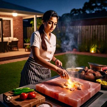 Himalayan Pink Salt Cooking Block 8 x 8 x 2