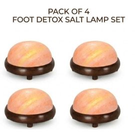 Himalayan Salt Detox Half Dome Pack of 4 | Natural..