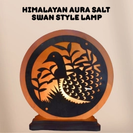 3D Goose in The Brush Himalayan Salt Lamp
