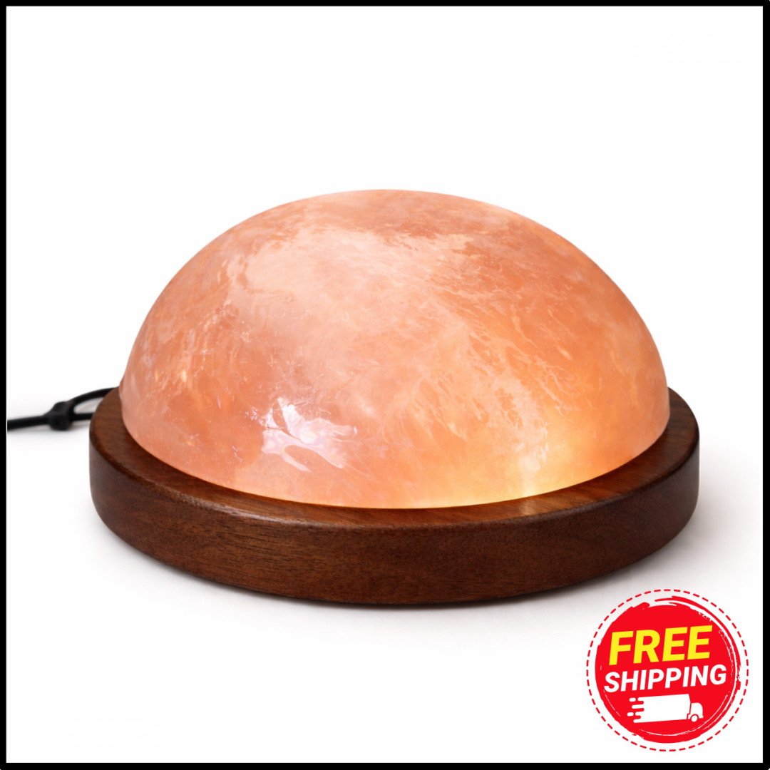 100% Pure Himalayan Salt Detox Half Dome
