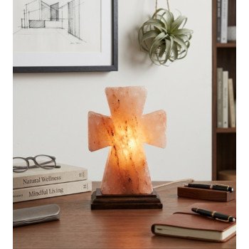 Cross Shape Himalayan Salt Lamp