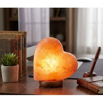 Heart Shaped Himalayan Salt Lamp