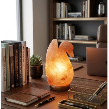 Serene Swan Himalayan Pink Salt Lamp