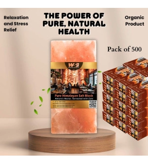 Himalayan Salt Bricks 8" x 4" x 2" - Pack of 1000