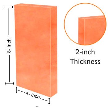 Himalayan Salt Bricks 8" x 4" x 2" - Pack of 500