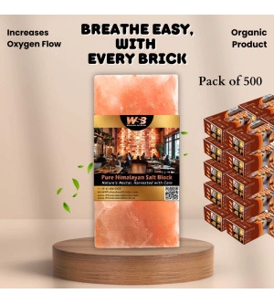 Himalayan Salt Bricks 8" x 4" x 1" - Pack of 500