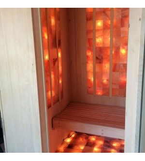 Himalayan Pink Salt Tiles 8×4×0.75 – Hand-Cut Natural Salt Brick for Salt Wall Installations