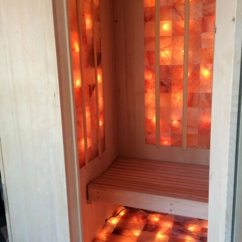 Himalayan Pink Salt Tiles 8×4×0.75 – Hand-Cut Natural Salt Brick for Salt Wall Installations