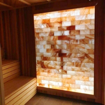 Himalayan Pink Salt Tiles 8×4×0.75 – Hand-Cut Natural Salt Brick for Salt Wall Installations