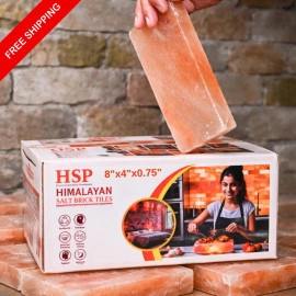 Himalayan Pink Salt Tiles 8×4×0.75 – Hand-Cut Natu..